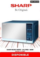 Micro Onde SHARP 20L R.20MR(S)
