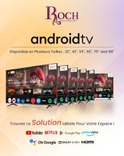 Téléviseur 43 Pouces Smart android 4k 