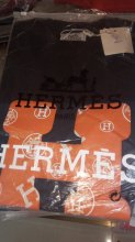 Tee-shirt BLANC-NOIR HERMES