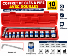Coffret de clés à pipe