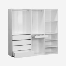 Dressing ouvert modulable